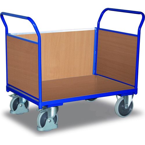 Dreiwandwagen 400 kg 850 x 475 mm Holz