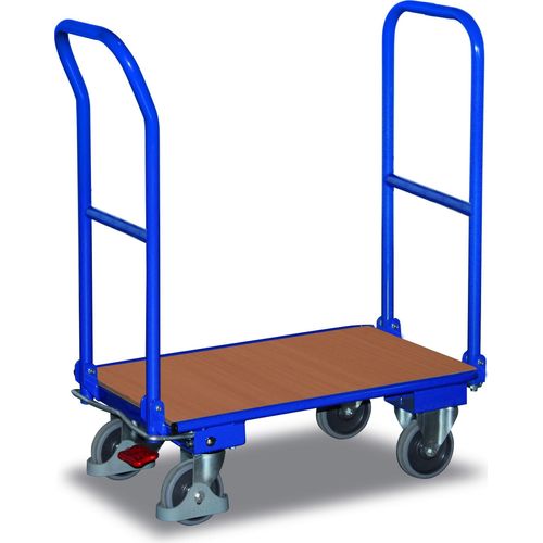 Variofit Klappbügelwagen mit 2 Bügeln, Ladefläche:720x450 mm