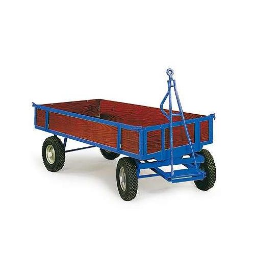 Protaurus Handpritschenwagen mit Bordwänden 2000x1000mm Vollgummi Kugellager