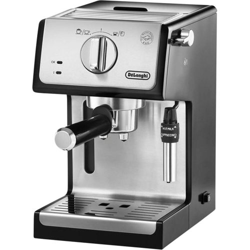 DeLonghi ECP 35.31 Siebträger Espressomaschine Silber/Schwarz