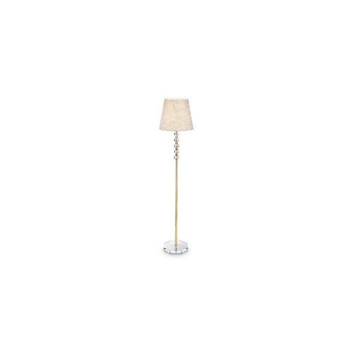 Classic Queen Stehleuchte Metall Gold 1 Licht E27