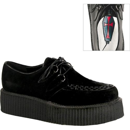 V-CREEPER-502S Uni Creeper von DemoniaCult, Schwarz EU 44, US 12