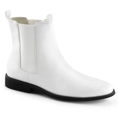 TROOPER-12 Herren Booties von Funtasma, Weiß EU 42-43, US M