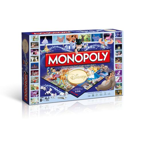 Monopoly Disney Classics Brettspiel Gesellschaftsspiel Spiel (deutsch)