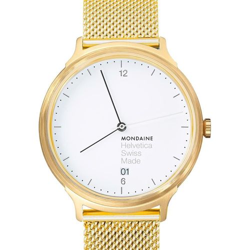 Mondaine Uhr - Herrenuhr Helvetica No1 Holiday Edition - L2211.SM