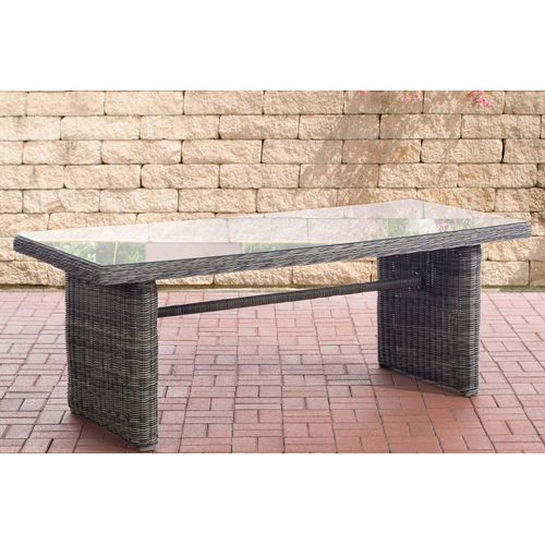 Tisch Fontana XL : Farbe - grau-meliert