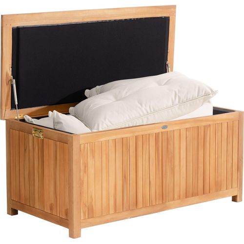 CLP Teak Auflagenbox Odessa,teak 140 cm