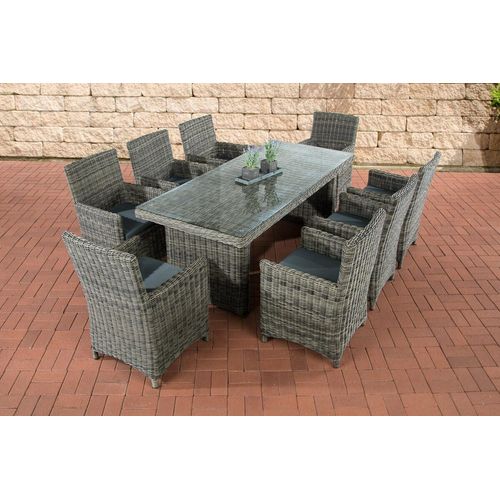Sitzgruppe HLO-CP26 XL Eisengrau grau-meliert