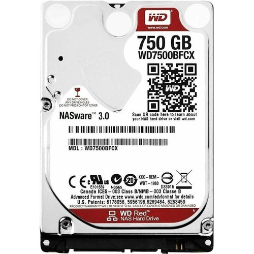 Western Digital WD7500BFCX 750GB SATA 2,5