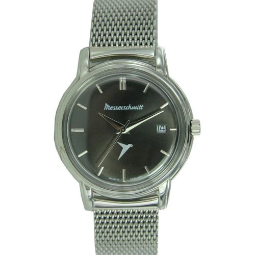 Aristo Messerschmitt Uhr vintage schwarz KR200-AMil Kabinenroller