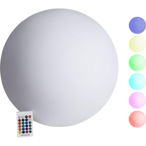 LED Gartenleuchte - Kugelleuchte Innen & Außen - Leuchtkugel mit Akku, Größe LED Leuchte:Ø 50 cm