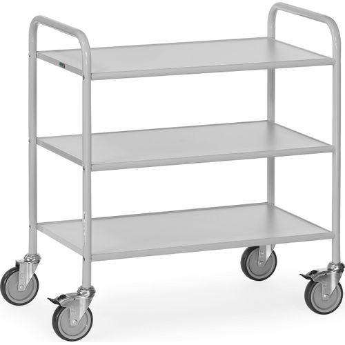 Fetra Bürowagen 4882 Ladefläche 800x500mm 3Böden gr