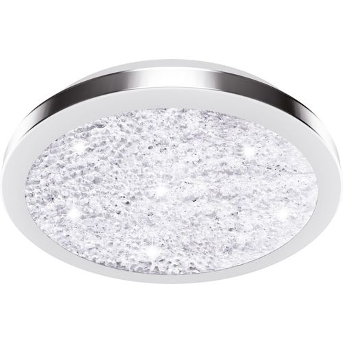 LED Deckenleuchte Ø345 NICKEL/KLAR/KRISTALL'AREZZO2