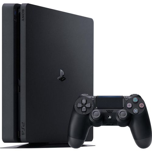 Sony PlayStation 4 Slim Konsole 500 GB - Schwarz