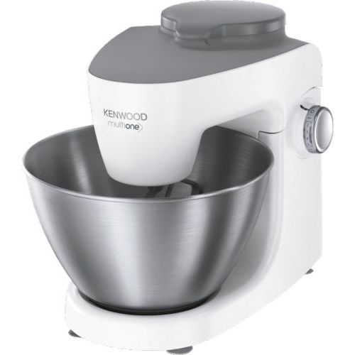 Kenwood KHH322WH Küchenmaschine, Kunststoffgehäuse, 1000 Watt, 4,3 l Behälter, Standmixeraufsatz, Zitruspressenaufsatz, Entsafteraufsatz, Geschwindigkeiten stufenlos einstellbar