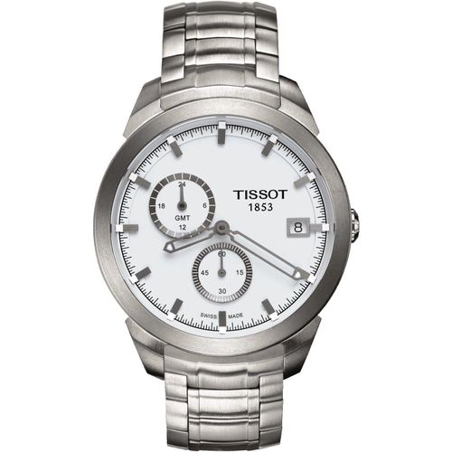Tissot Herren Quarzuhr Quarzuhr T-Sport Titanium T0694394403100 TIS-T0694394403100 Weiß Onesize