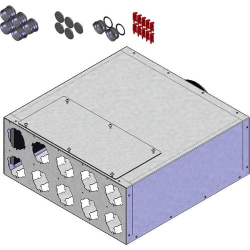 Helios 3847 Verteilerkasten FRS-VK 10-75/160