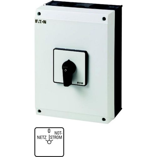 Eaton T5-4-8902/I5 Elektroschalter Kippschalter 4P Schwarz