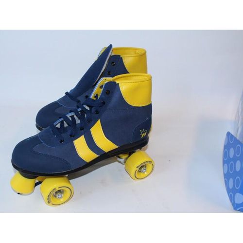 Rookie Rollschuhe Retro blue/yellow