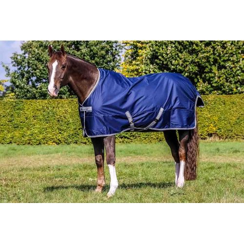 Bucas Outdoordecke 300g Freedom Turnout Weidedecke Navy/Silver 155