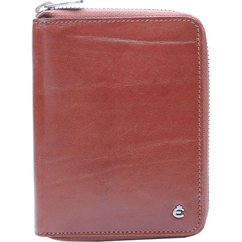 Esquire Geldbörse Toscana Zip Wallet Brown braun