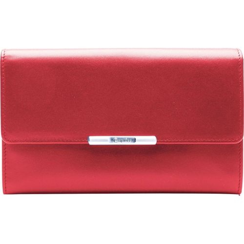 Esquire Geldbörse Helena Lady Flap Wallet Red rot