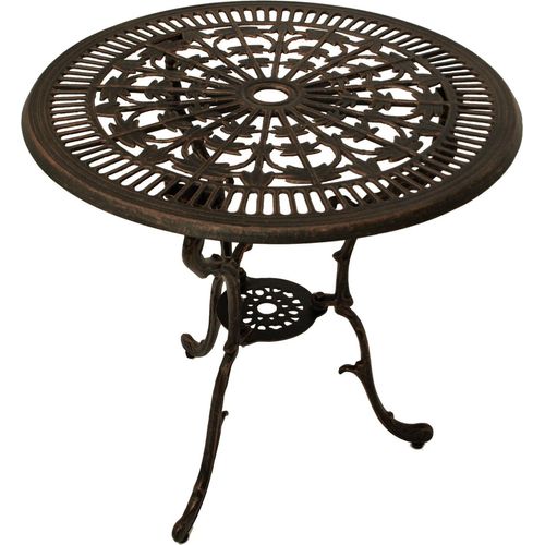 Gartentisch Jugendstil bronze-antik