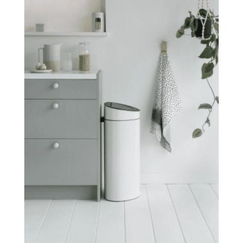 Abfalleimer Touch Bin 40l Weiß