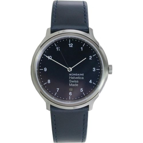 Mondaine Damen Uhr Helvetica No1 Armbanduhr MH1.R2240.LD Leder
