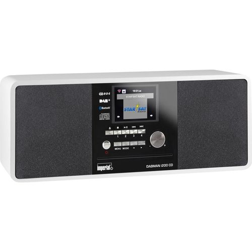 Imperial Dabman i200 CD DAB+ Internetradio weiß