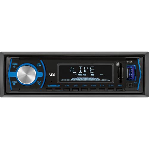 AEG Autoradio AR4030 mit SD-Slot, USB und Bluetooth