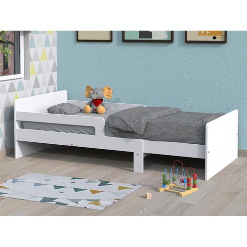 KINDERBETT ZOE + 1x Lattenrost / Weiß