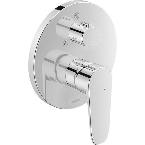 Duravit Fertigmontage-Set B.1 für Unterputz-Brausemischer, mit Umstellventil chrom