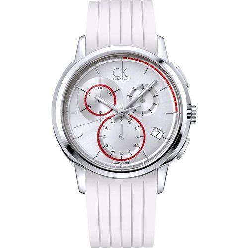 Calvin Klein Armband Edelstahl Silber Weiß K1V27938
