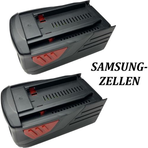 2x Trade-Shop Li-Ion Akku, 36V / 4000mAh für Hilti TE6A TE-6A TE-6A TE7A TE-7A TE-7-A Bohrhammer Schlagbohrmaschine Akkuschrauber Bohrmaschine