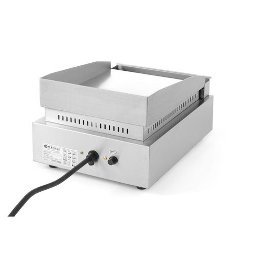 HENDI Grillplatte glatt Blue Line 450x300x225 mm 230V 2000W