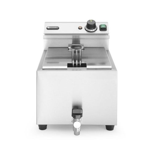 HENDI Friteuse MasterCook 8 Ltr mit Ablasshahn 230V-3500W