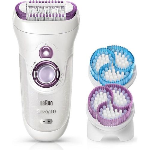 Braun Silk-epil 9-941v legs&body SkinSpa wet&dry 3in1 Epilierer (8 Extras)