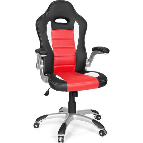 hjh OFFICE Gamingstuhl GAME SPORT Kunstleder Höhenverstellbarer Computerstuhl, Bürostuhl mit Armlehnen