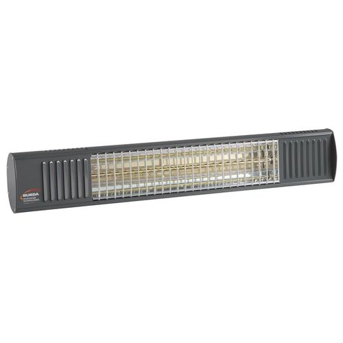 Burda Infrarot Heizstrahler TERM2000 Color IP67 anthrazit 2 kW