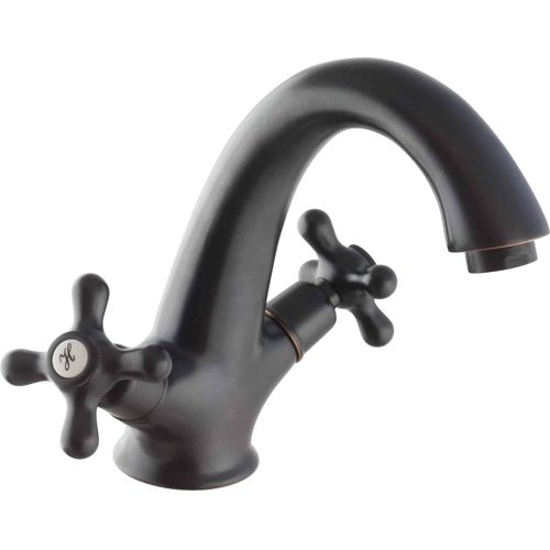 PaulGurkes Nostalgie Armatur Wasserhahn schwarz Mischbatterie Retro