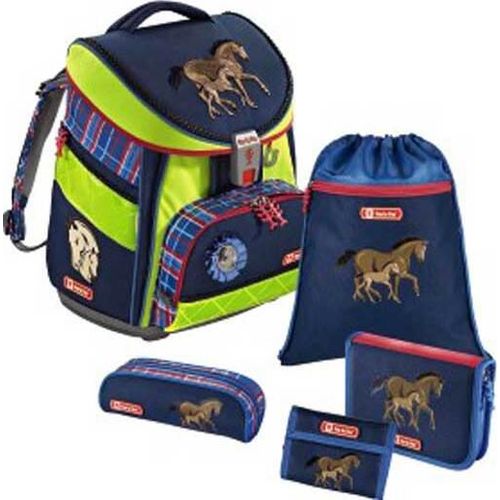Step by Step Touch DIN Horse Family Schulranzen Set 5tlg.