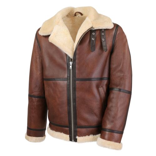 Bomberjacke - B9 - Größe: XXL | Farbe: Model 2 - Braun