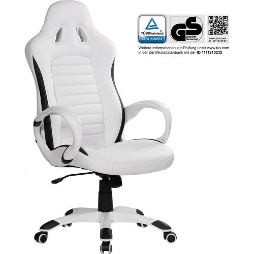 Drehstuhl Bürostuhl Chefsessel SPEED Weiss