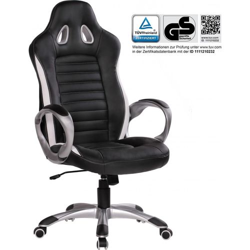 Drehstuhl Bürostuhl Chefsessel SPEED Schwarz