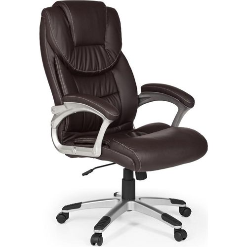 Drehstuhl Bürostuhl Chefsessel BILBAO -Braun