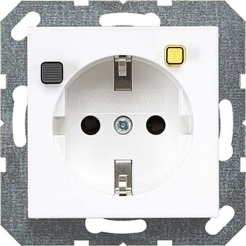 Jung A5520.30WW FI-SCHUKO-Steckdose