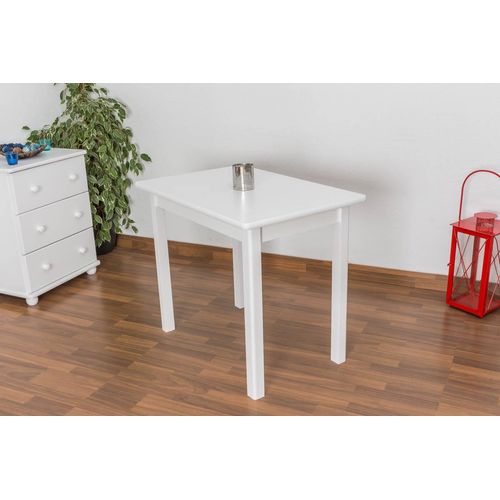 Tisch 60x90 cm, Farbe: Weiß