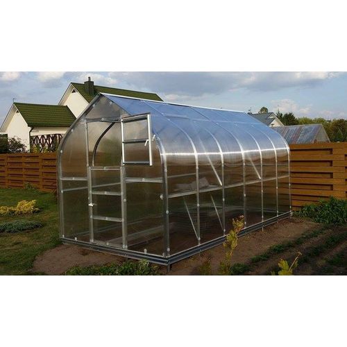 Gewächshaus 10 HKP 4 mm, Grundfläche 25 m²- Abmessungen: 1000 x 250 cm (L x B)