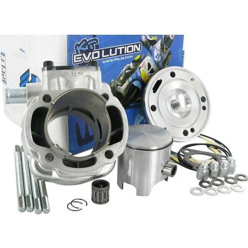 Zylinderkit Polini Big Evolution 94ccm, 52mm Bohrung, 44mm Hub, 13mm Kolbenbolzen für Minarelli LC, Kurbelwelle mit 85mm Ple